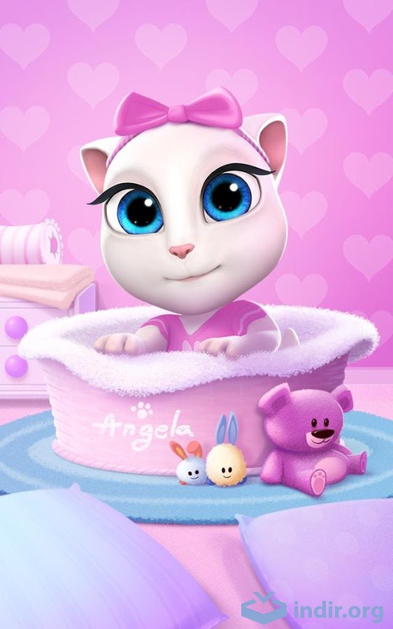 Benim Konuşan Angelam indir (Android) Android için Sevimli Kedi